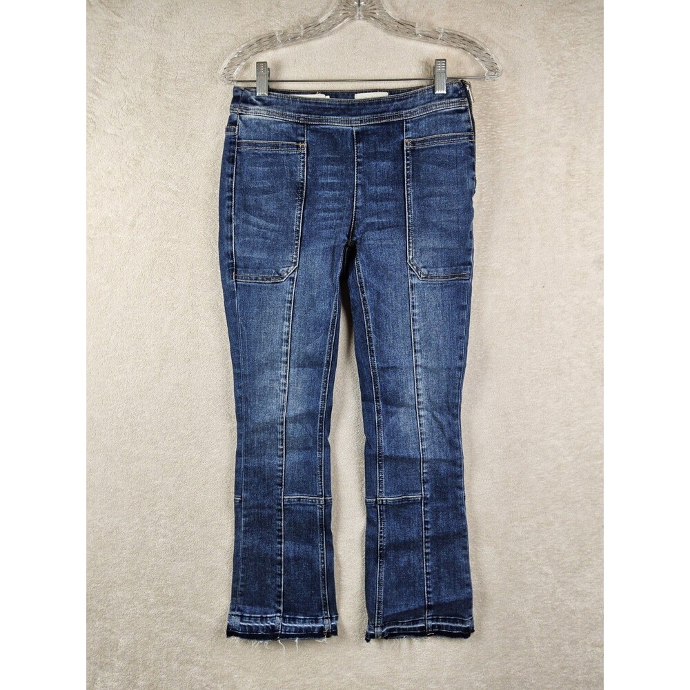 Pilcro And The Letterpress Anthropologie Women's Cargo Pocket Jeans Size 25